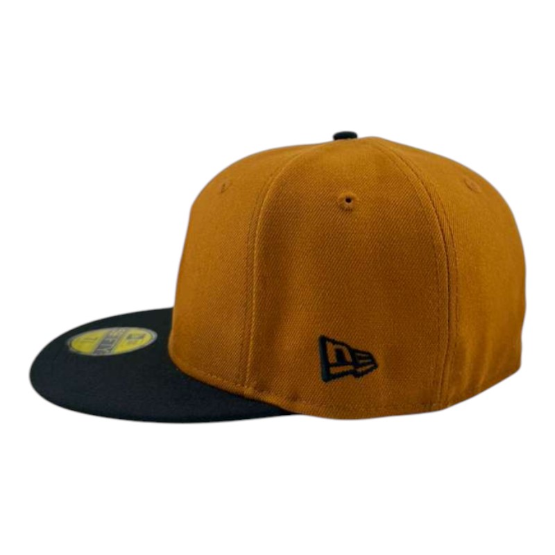 Los Angeles Dodgers Brown and Black "Opening Day" Back to WS Champs Patch Gray UV New Era 59FIFTY Fitted Hat