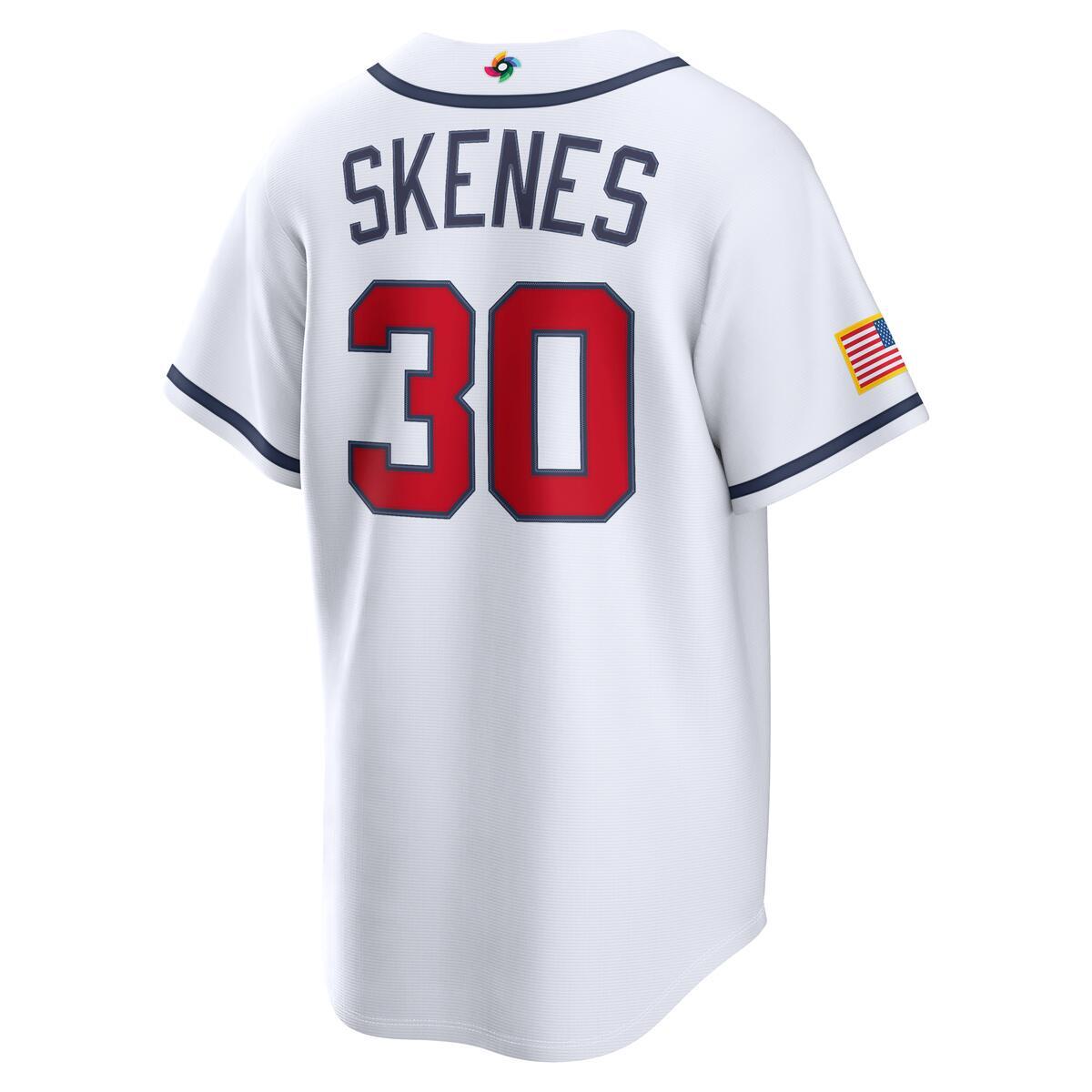 Team USA Paul Skenes White 2026 World Baseball Classic WBC Nike Home Stadium Jersey