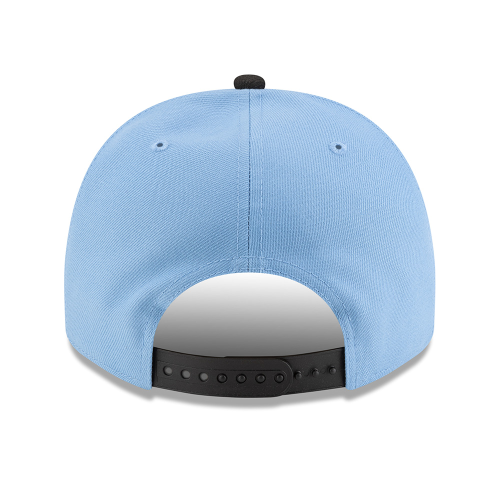 Chicago White Sox Sky Blue and Black Rose Logo New Era 9FIFTY A-Frame Snapback Hat