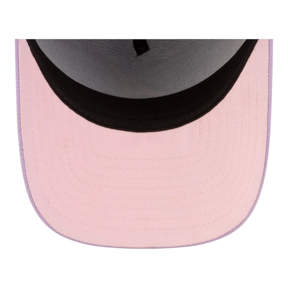 New York Yankees Lavender Two Tone 2000 WS Champions Patch New Era 9FIFTY A-Frame Snapback Hat