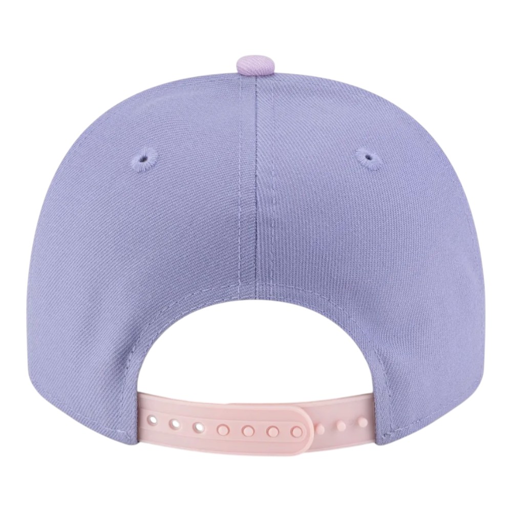 New York Yankees Lavender Two Tone 2000 WS Champions Patch New Era 9FIFTY A-Frame Snapback Hat