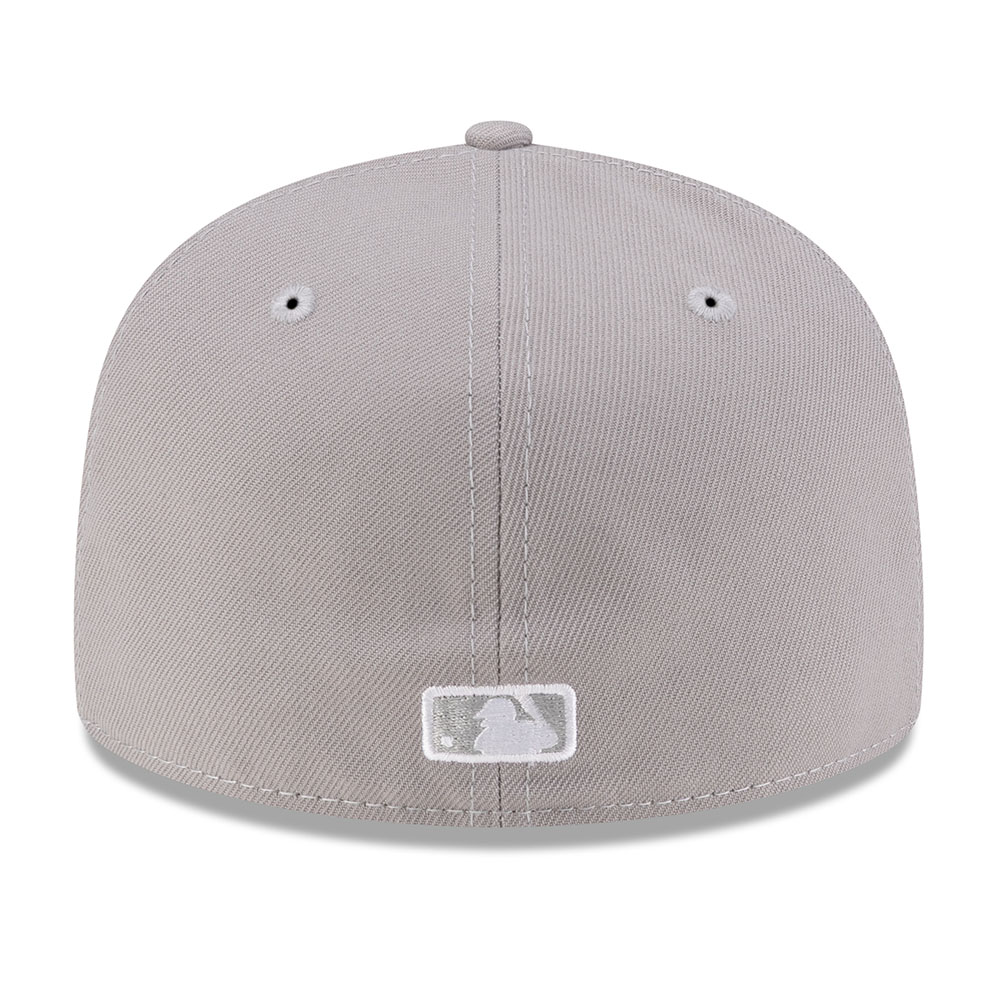 San Diego Padres Gray with White Logo UV New Era 59FIFTY Fitted Hat