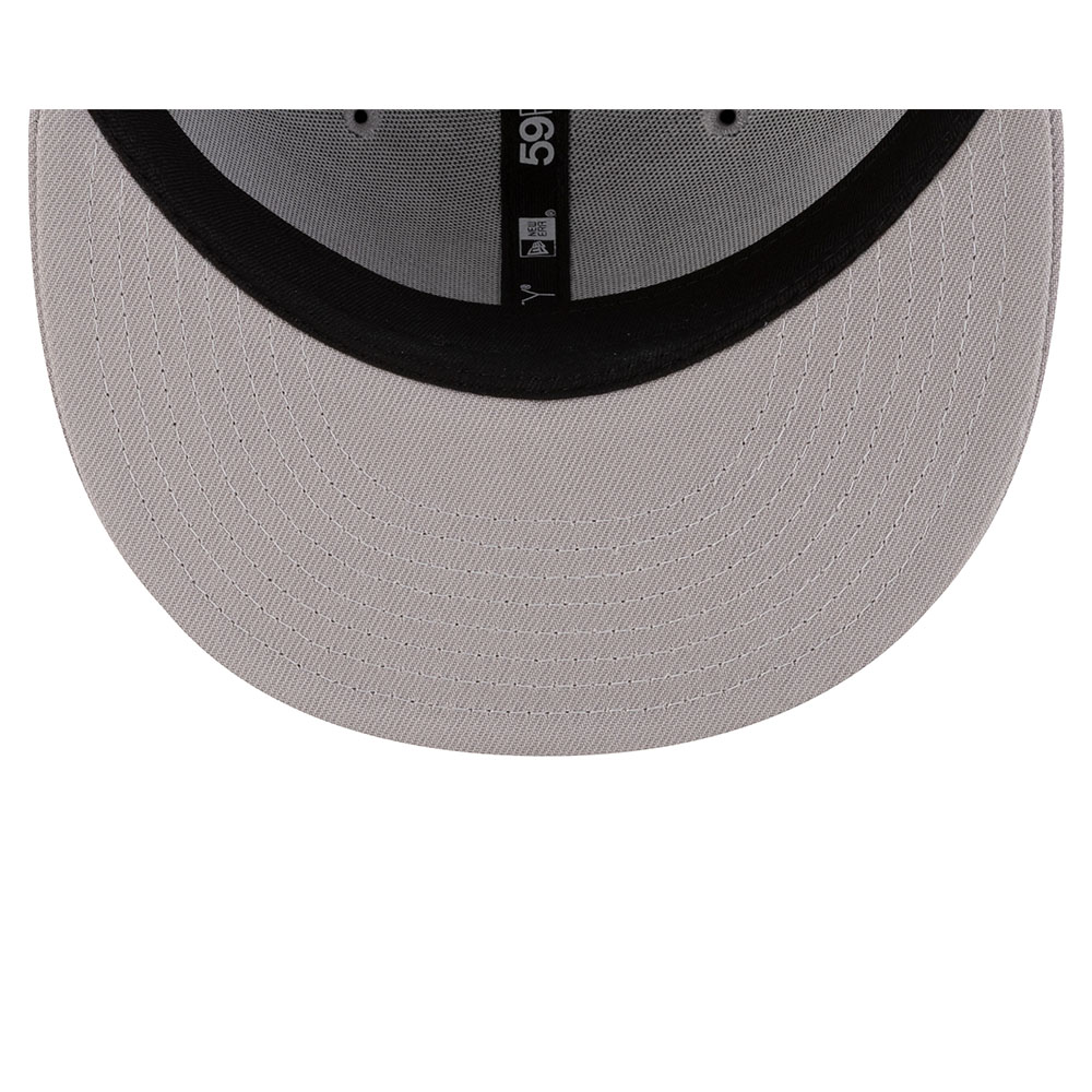 San Diego Padres Gray with White Logo UV New Era 59FIFTY Fitted Hat