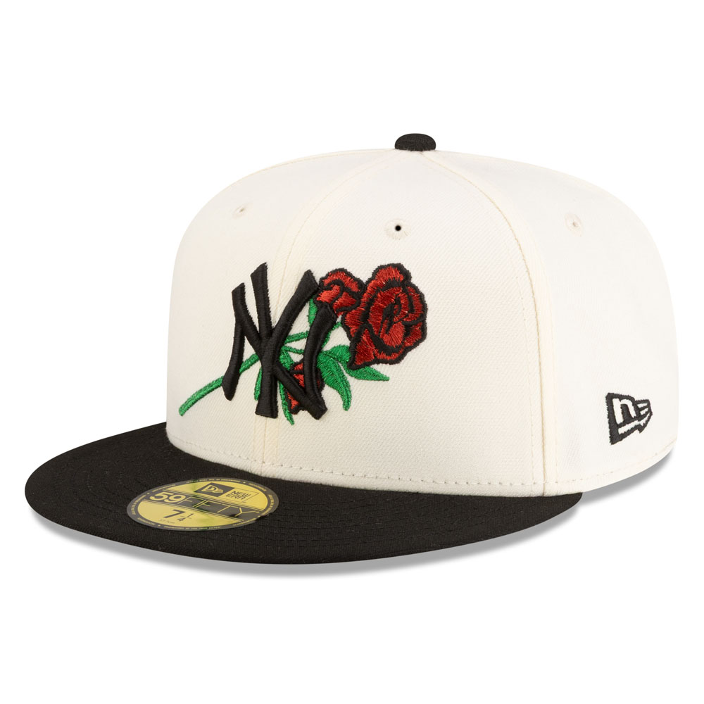 New York Yankes Chrome and Black with Rose Gray UV New Era 59FIFTY