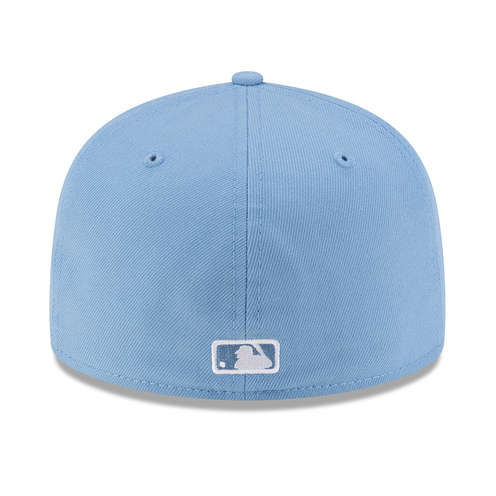 Los Angeles Dodgers Sky Blue with White Logo Gray UV New Era 59FIFTY Fitted Hat