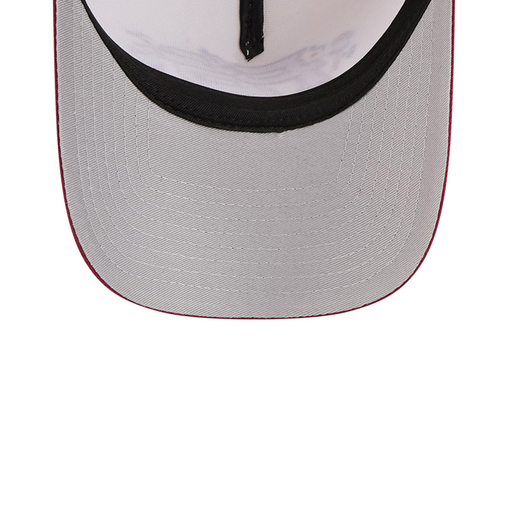 Puerto Rico Light Beige and Red "Salsa" 2026 World Baseball Classic WBC New Era 9FORTY A-Frame Snapback Hat