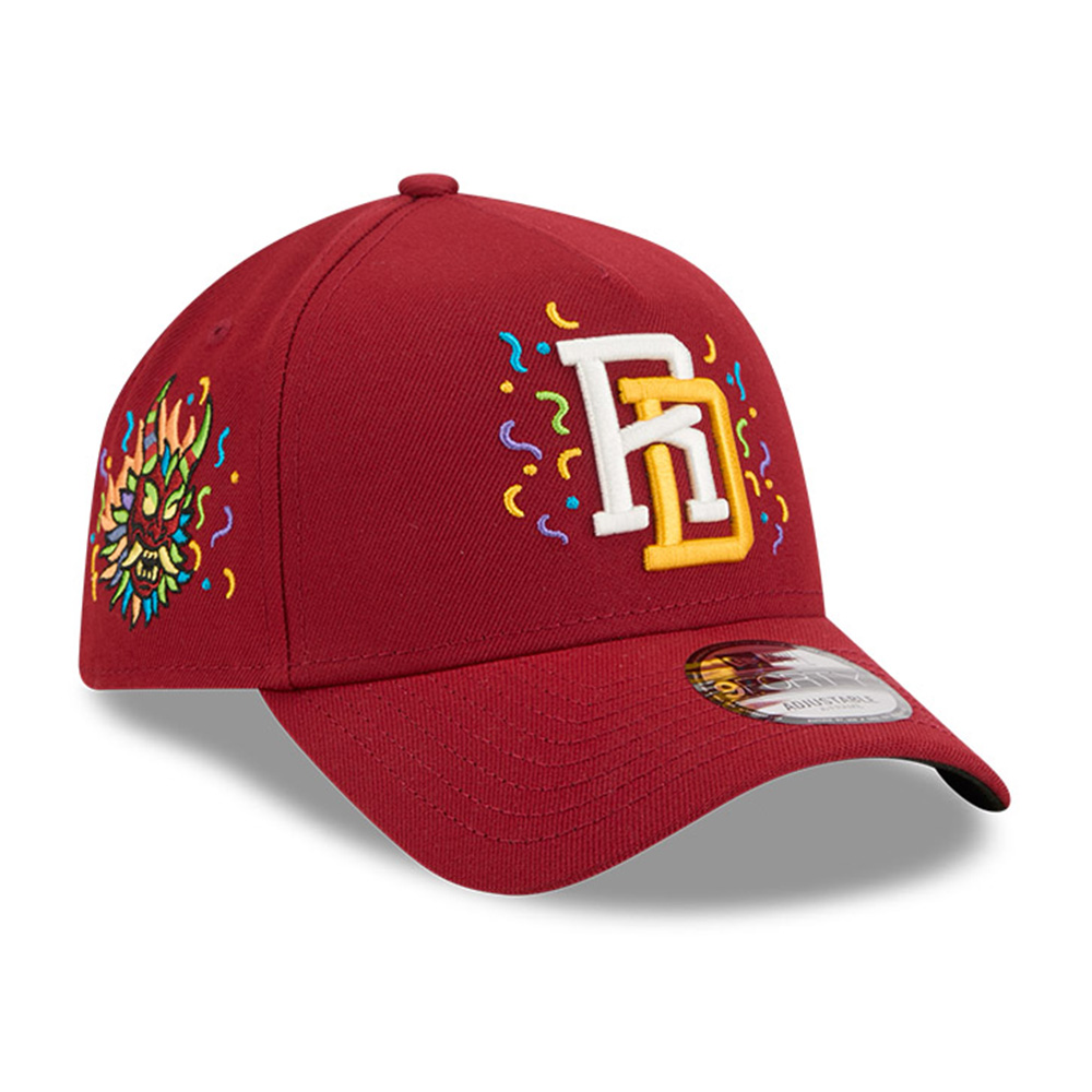 Dominican Republic Red Diablo Cojuelo 2026 World Baseball Classic WBC New Era 9FORTY A-Frame Snapback Hat