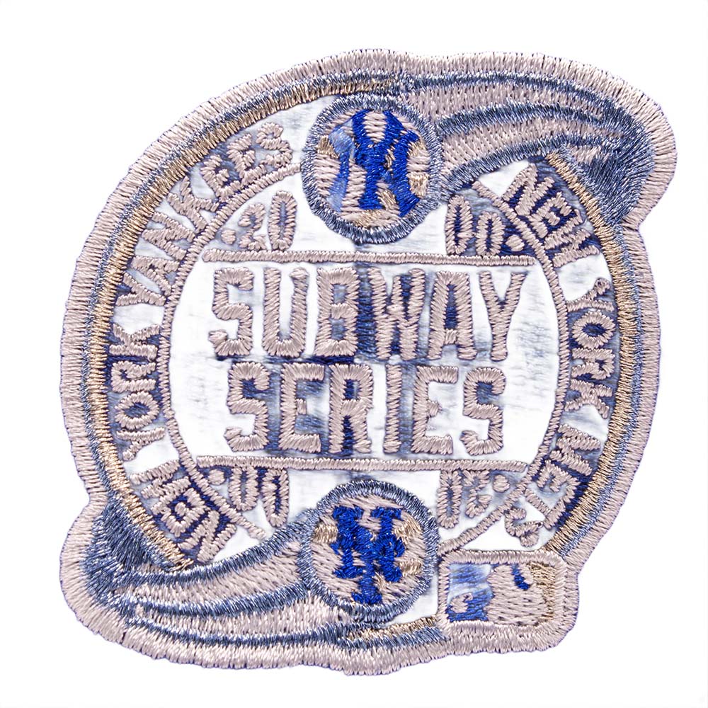 New York Yankees Royal Blue Shadow Logo Subway Series Patch Grey UV Era 59FIFTY Fitted Hat