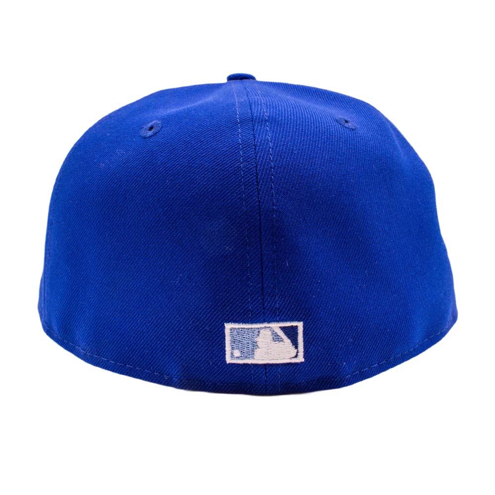 New York Yankees Royal Blue Shadow Logo Subway Series Patch Grey UV Era 59FIFTY Fitted Hat