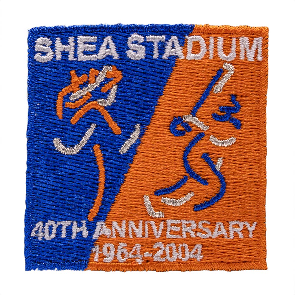 New York Mets Black 40th Anniversary of Shea Stadium Patch Grey UV Era 59FIFTY Fitted Hat