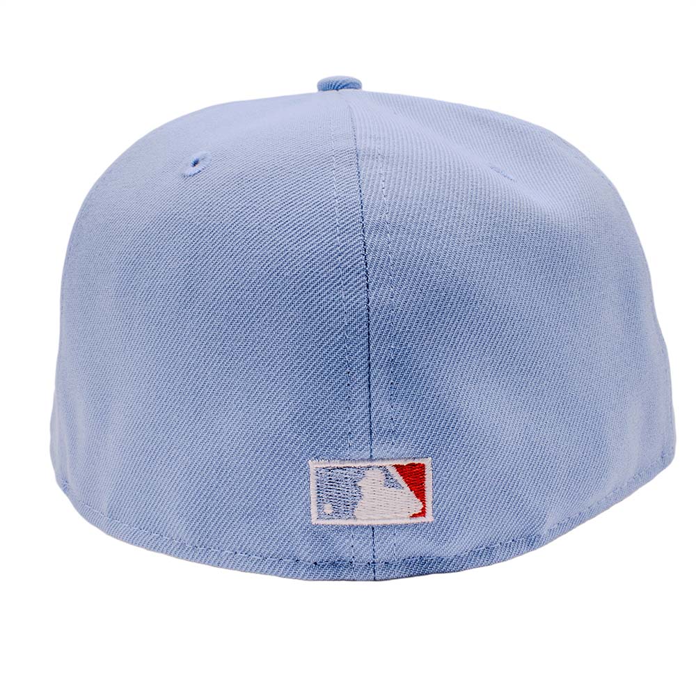 New York Yankees Sky Blue 2000 World Series Patch Grey UV Era 59Fifty Fitted Hat