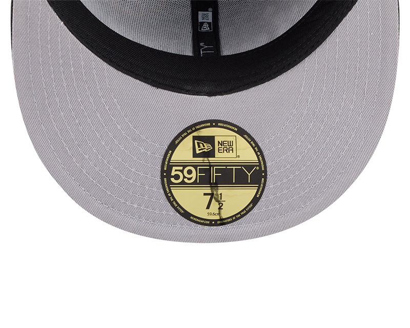 NHL Black Patches All Over New Era 59FIFTY Fitted Hat