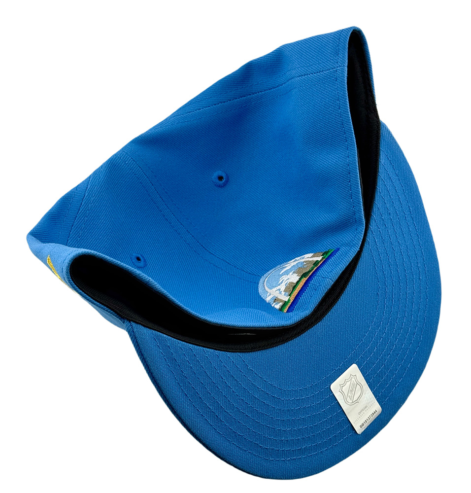 St. Louis Blues Blue 314 Front Logo Patch Arch Batterman UV New Era 59FIFTY Fitted Hat