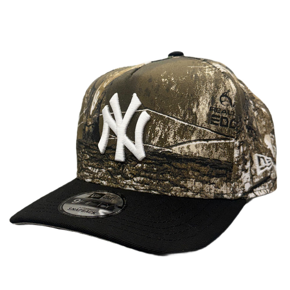 New York Yankees Realtree Camo and Black New Era 9FIFTY A-Frame