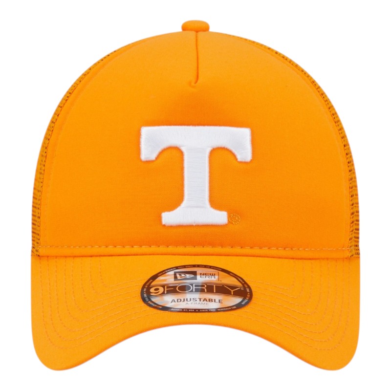 Tennessee Volunteers Orange Power T New Era A-Frame 9FORTY Snapback Hat
