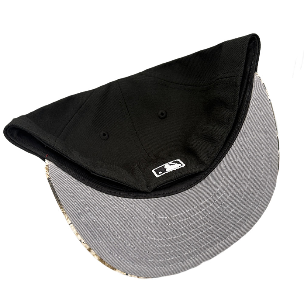 Los Angeles Dodgers Black and Realtree Camo Gray UV New Era 59FIFTY Fitted Hat