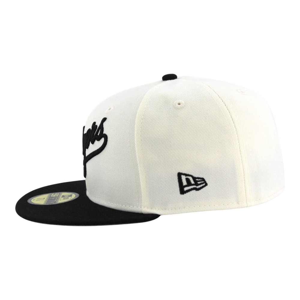 Los Angeles Dodgers Chrome and Black Script 2025 World Series Champions Patch Grey UV New Era 59FIFTY Fitted Hat