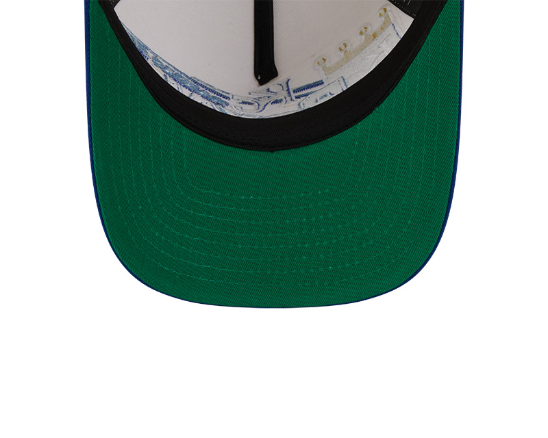 Kansas City Royals Chrome and Royal Classic New Era 9FIFTY A-Frame Snapback Hat