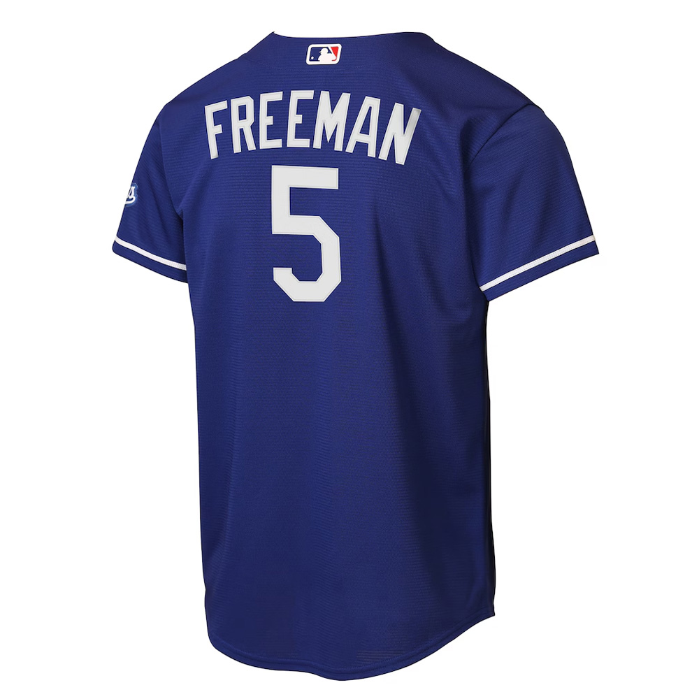 Youth Los Angeles Dodgers Freddie Freeman Royal Blue Alternate Nike Stadium Jersey