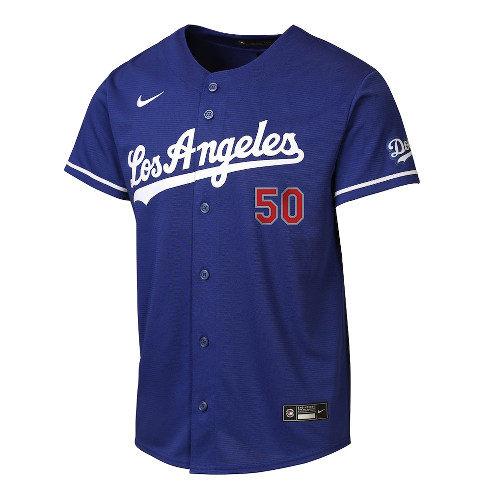 Youth Los Angeles Dodgers Mookie Betts Royal Blue Alternate Nike Stadium Jersey