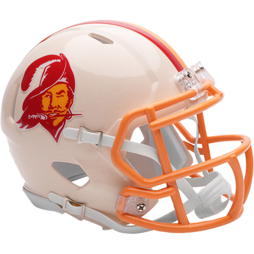 Tampa Bay Buccaneers Retro Riddell Speed Mini Helmet