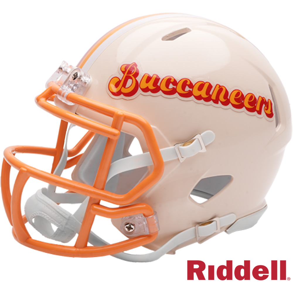 Tampa Bay Buccaneers Retro Riddell Speed Mini Helmet