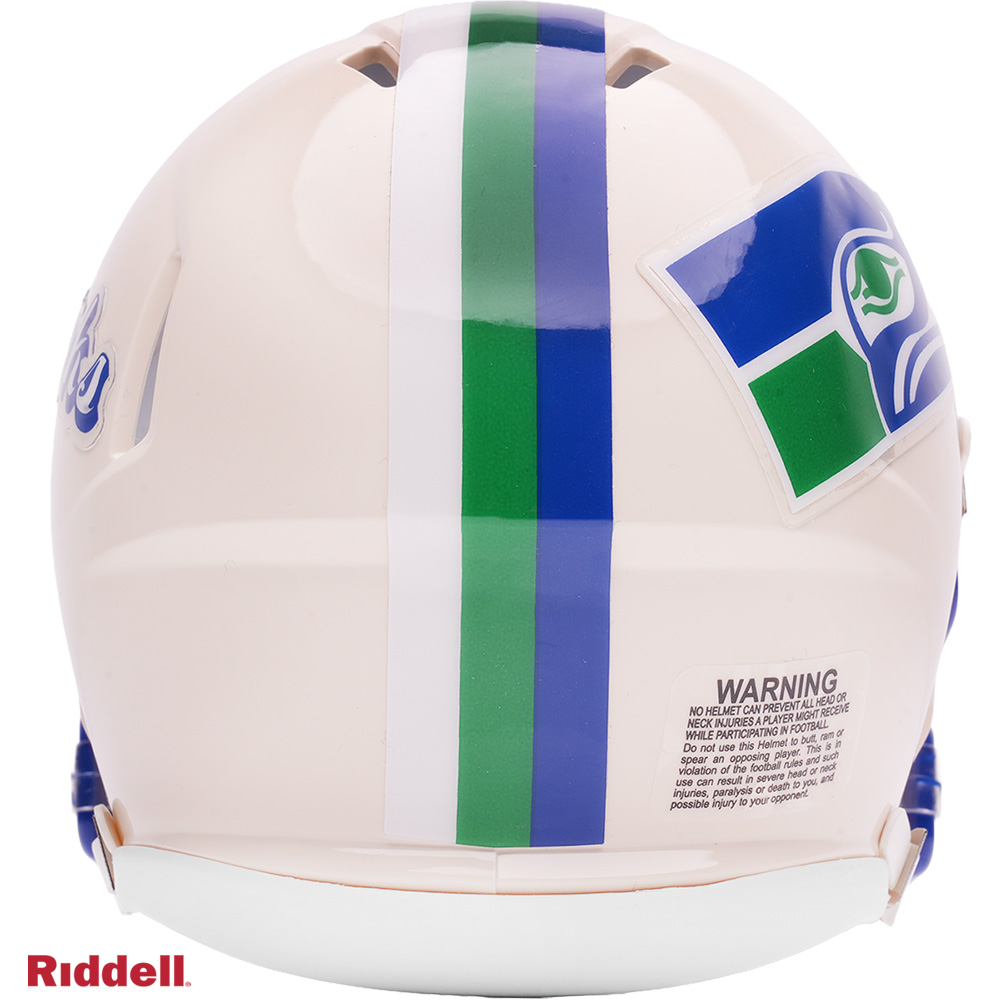 Seattle Seahawks Retro Riddell Speed Mini Helmet