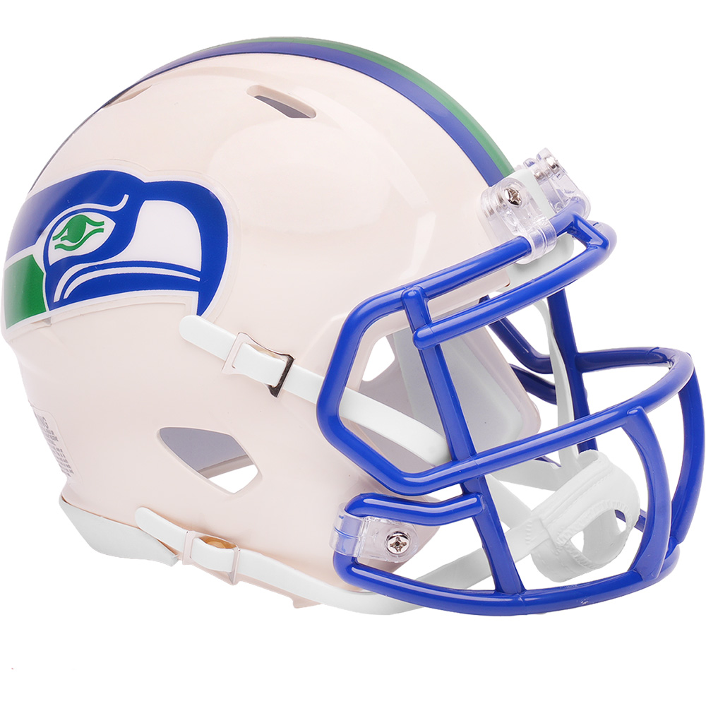Seattle Seahawks Retro Riddell Speed Mini Helmet