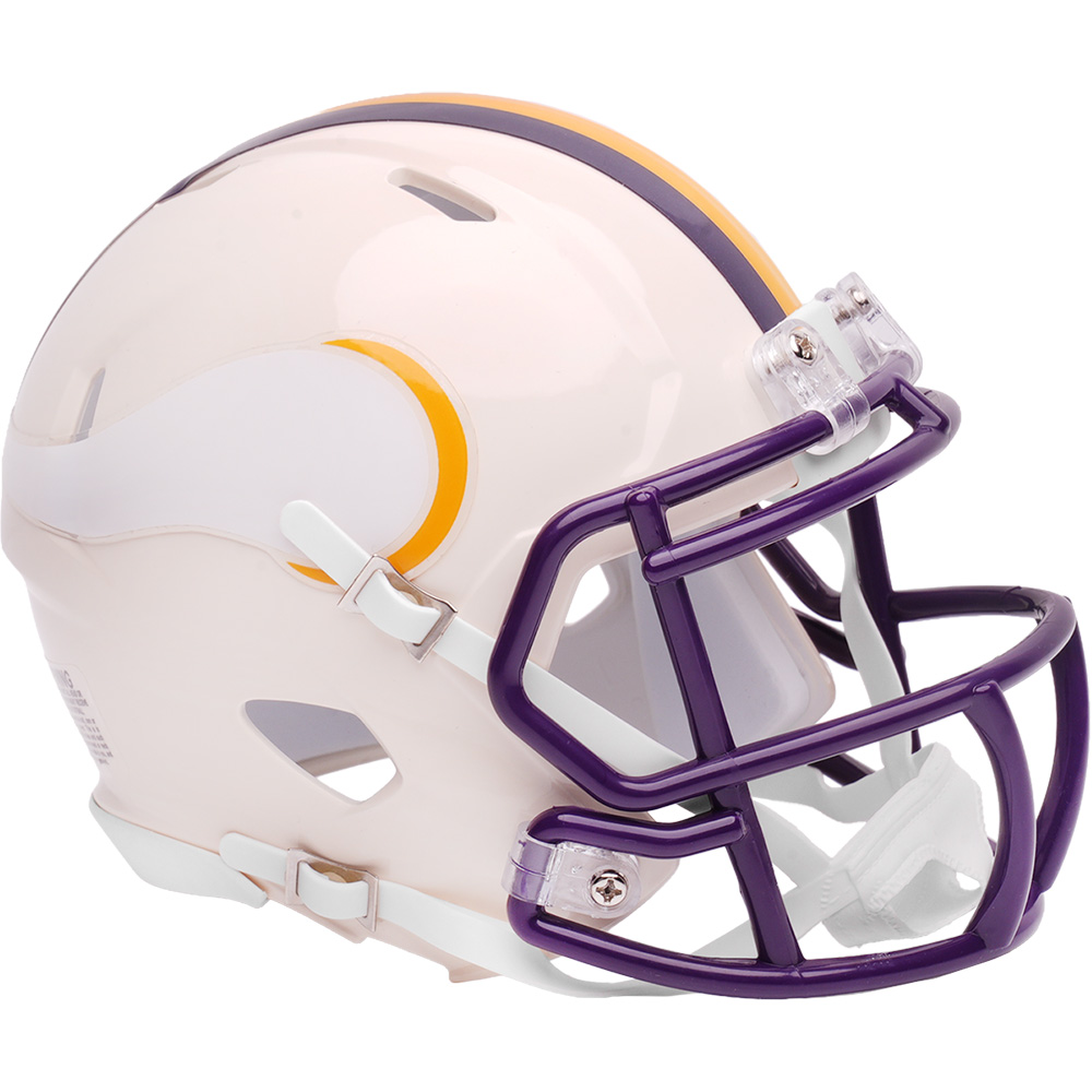 Minnesota Vikings Retro Riddell Speed Mini Helmet