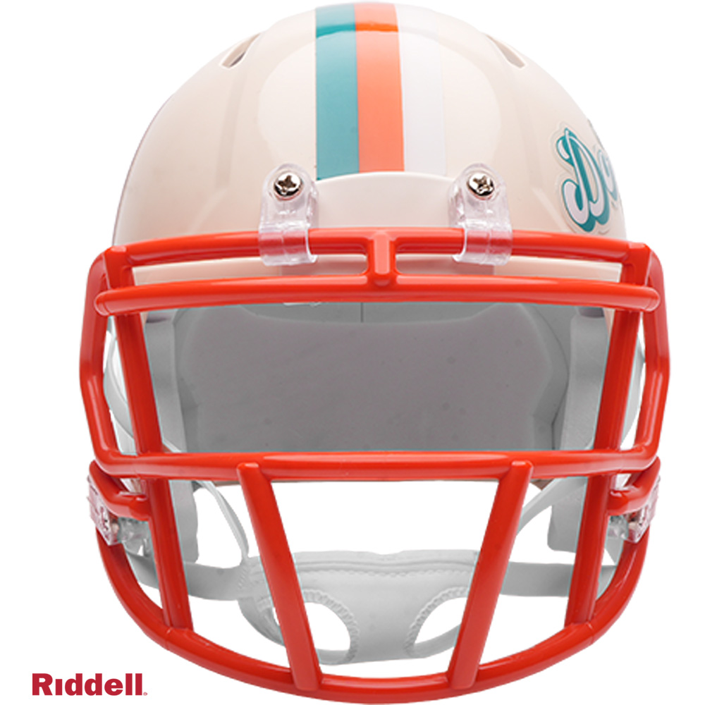 Miami Dolphins Retro Riddell Speed Mini Helmet