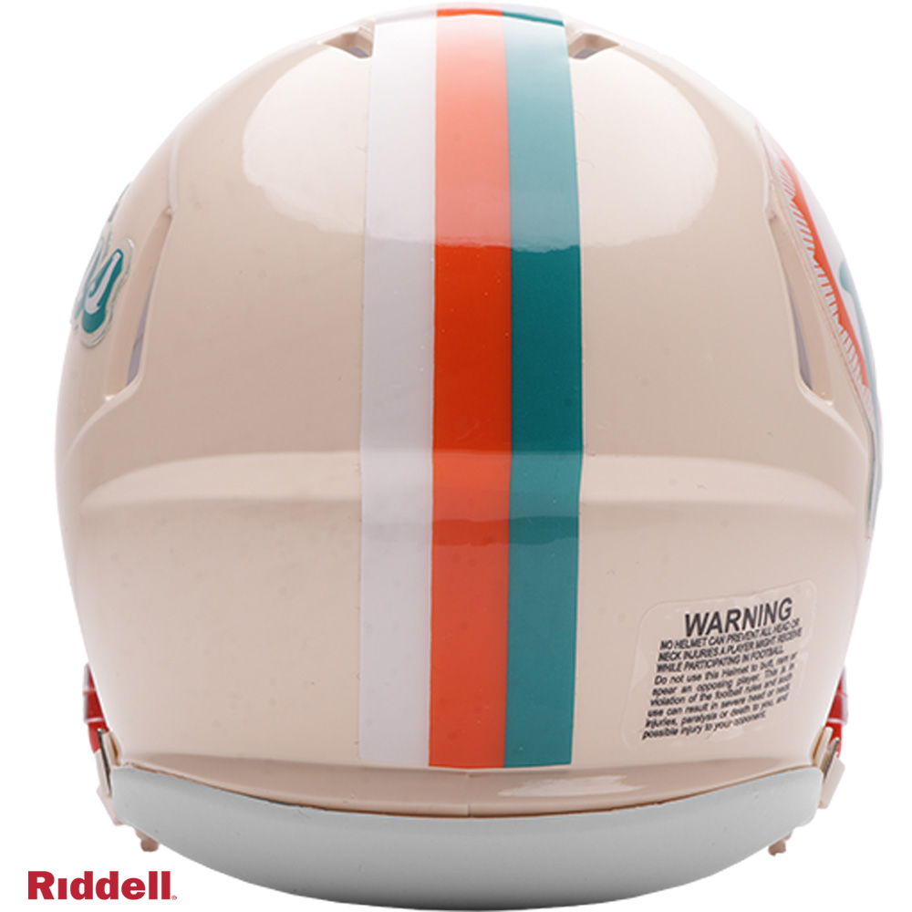 Miami Dolphins Retro Riddell Speed Mini Helmet