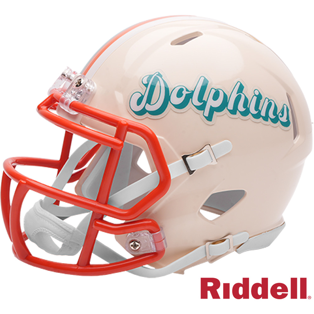 Miami Dolphins Retro Riddell Speed Mini Helmet