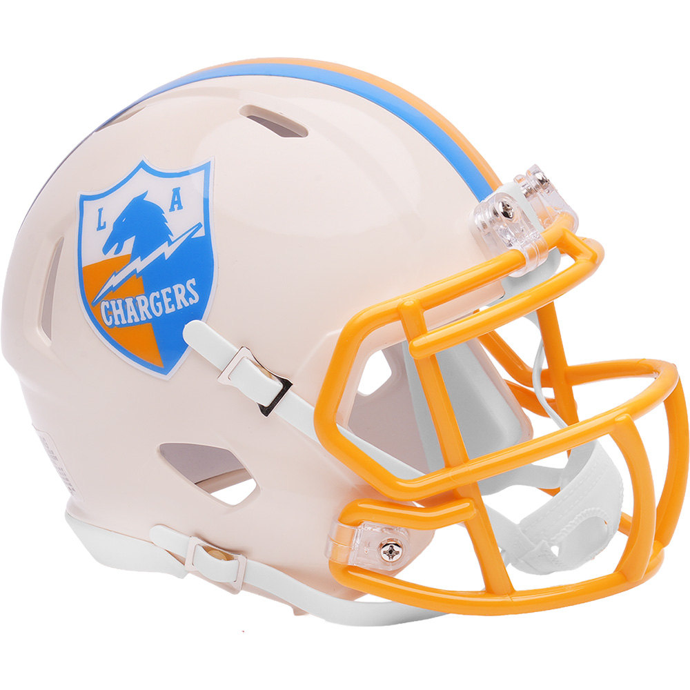 Los Angeles Chargers Retro Riddell Speed Mini Helmet