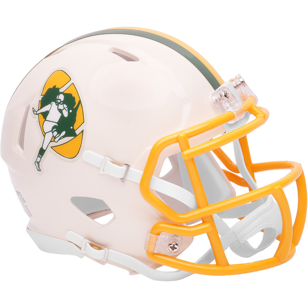 Green Bay Packers Retro Riddell Speed Mini Helmet