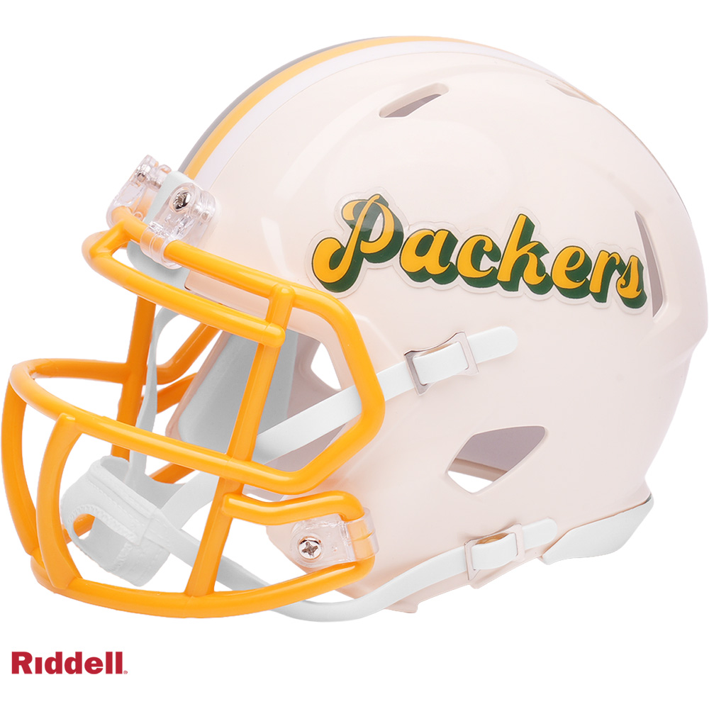 Green Bay Packers Retro Riddell Speed Mini Helmet