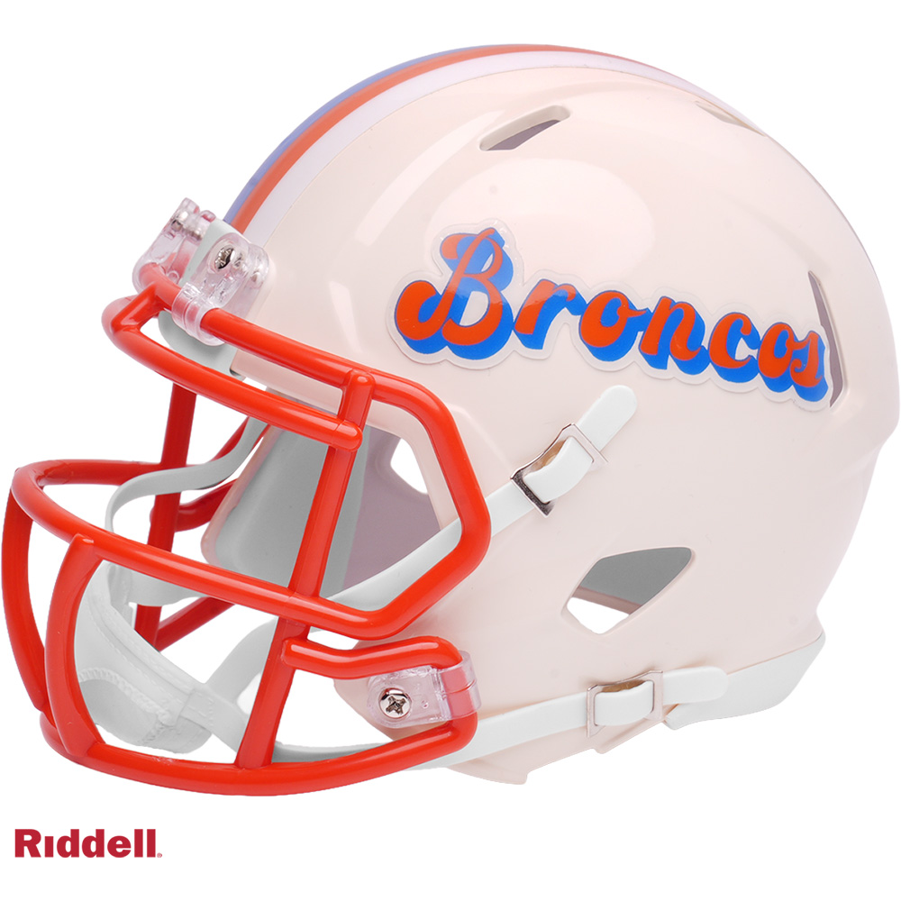 Denver Broncos Retro Riddell Speed Mini Helmet