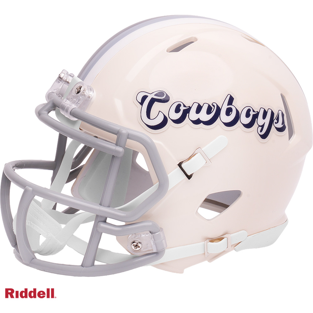Dallas Cowboys Retro Riddell Speed Mini Helmet