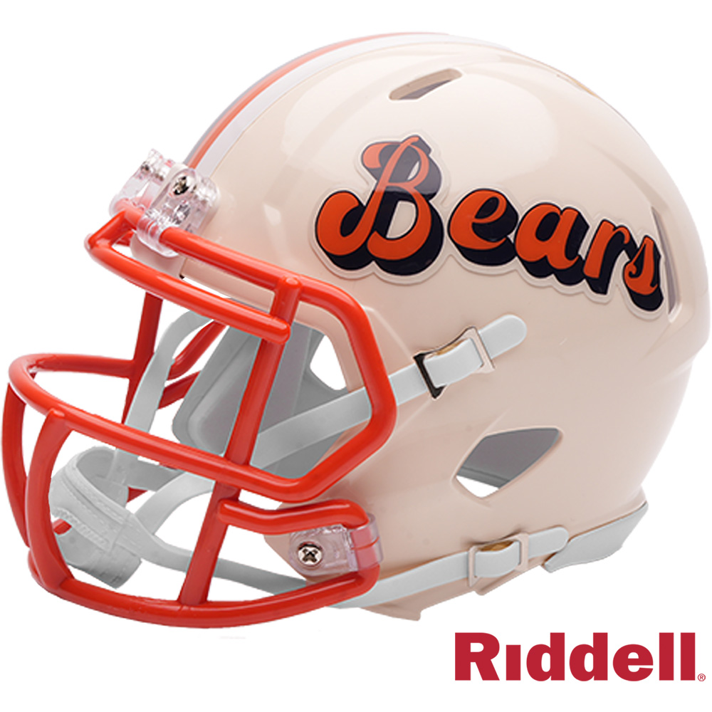 Chicago Bears Retro Riddell Speed Mini Helmet