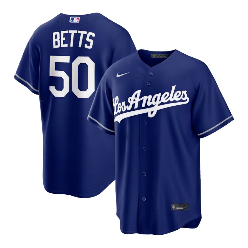 Los Angeles Dodgers Mookie Betts Alternate Royal Blue Nike Replica