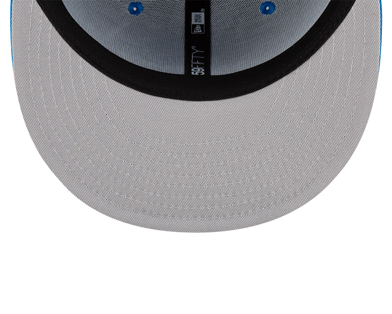 Detroit Lions Blue Basic New Era 59FIFTY Fitted Hat