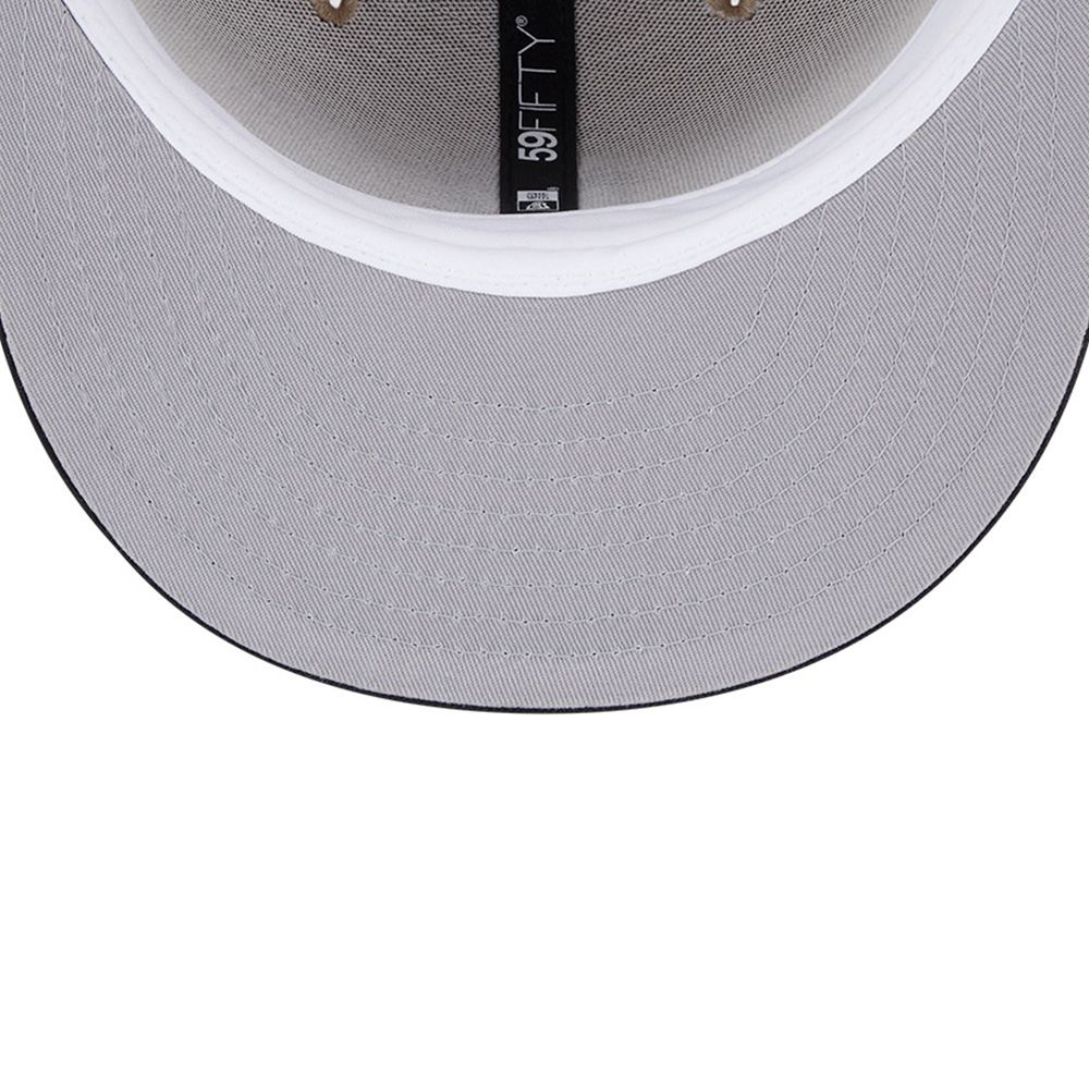 Pittsburgh Pirates Camel Brown and Black Grey UV New Era 59FIFTY Fitted Hat