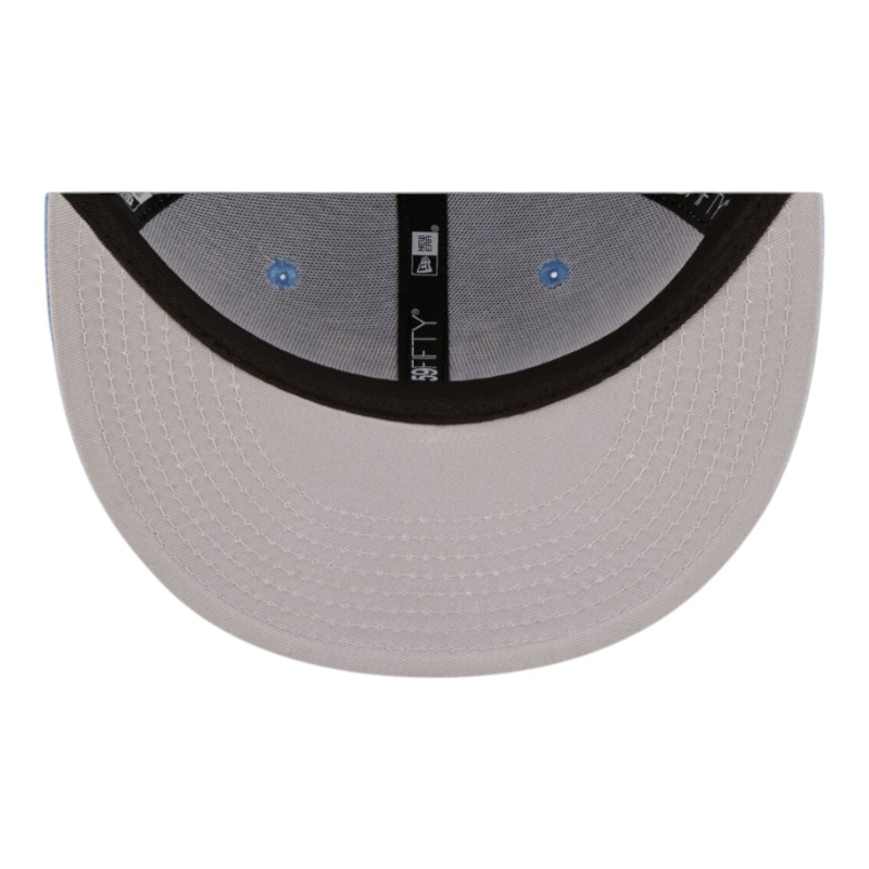 Detroit Tigers Sky Blue Basic New Era 59FIFTY Fitted Hat