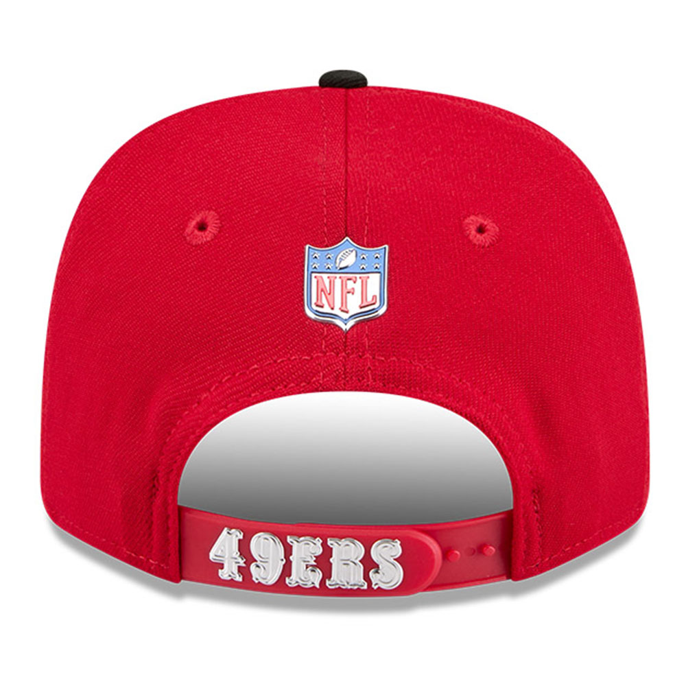 San Francisco 49ers Red and Black 2026 NFL Draft New Era 9SEVENTY Adjustable Hat
