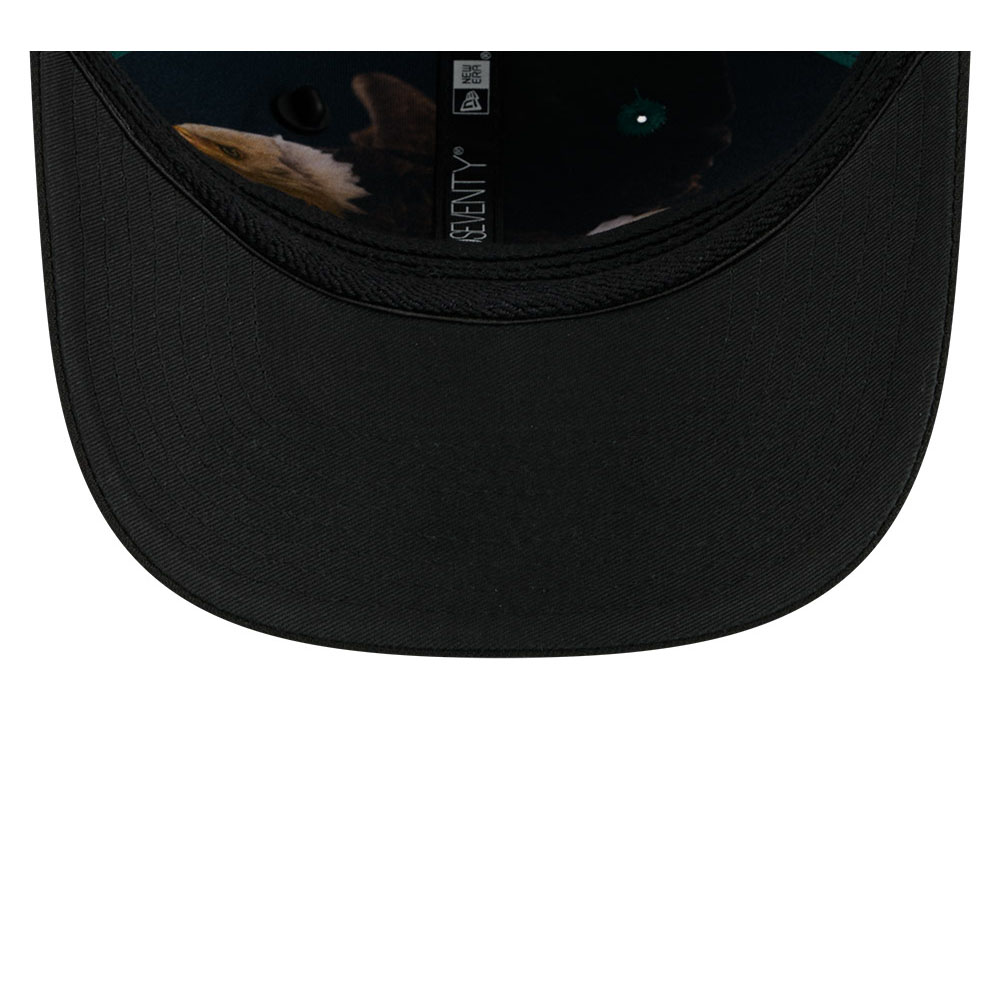 Philadelphia Eagles Green and Black 2026 NFL Draft New Era 9SEVENTY Adjustable Hat