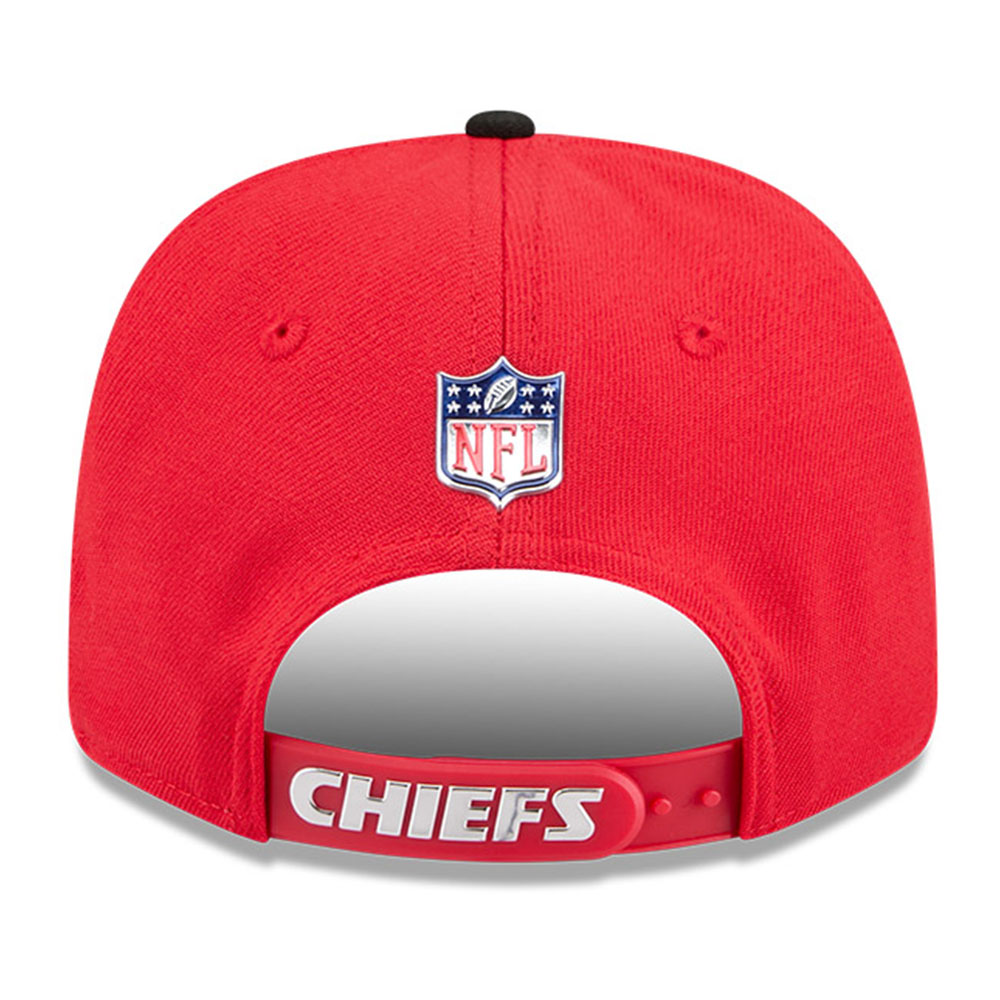 Kansas City Chiefs Red and Black 2026 NFL Draft New Era 9SEVENTY Adjustable Hat