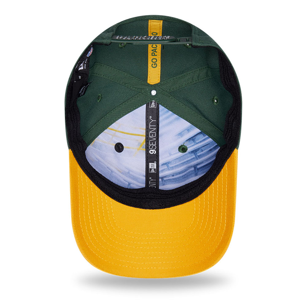 Green Bay Packers Green and Yellow 2026 NFL Draft New Era 9SEVENTY Adjustable Hat