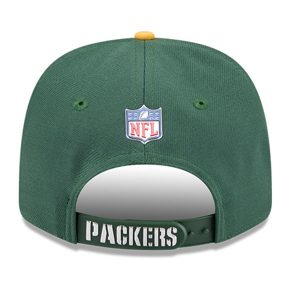 Green Bay Packers Green and Yellow 2026 NFL Draft New Era 9SEVENTY Adjustable Hat
