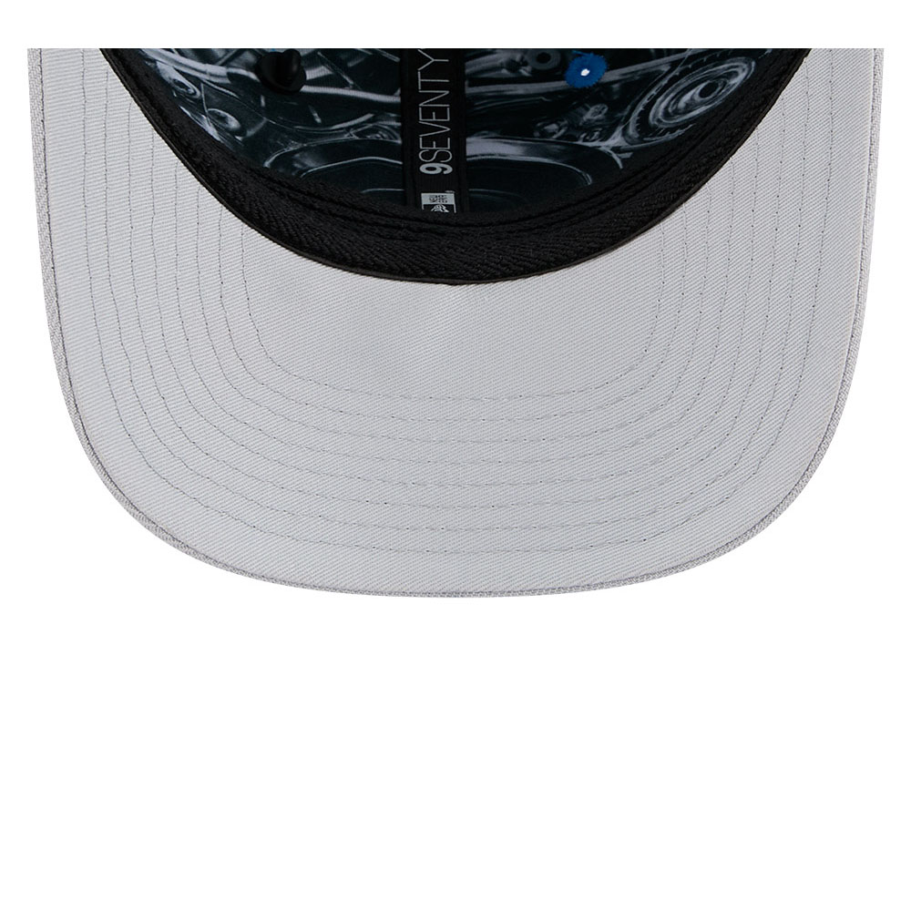 Detroit Lions Blue and Silver 2026 NFL Draft New Era 9SEVENTY Adjustable Hat