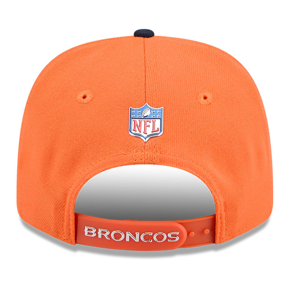 Denver Broncos Orange and Navy 2026 NFL Draft New Era 9SEVENTY Adjustable Hat