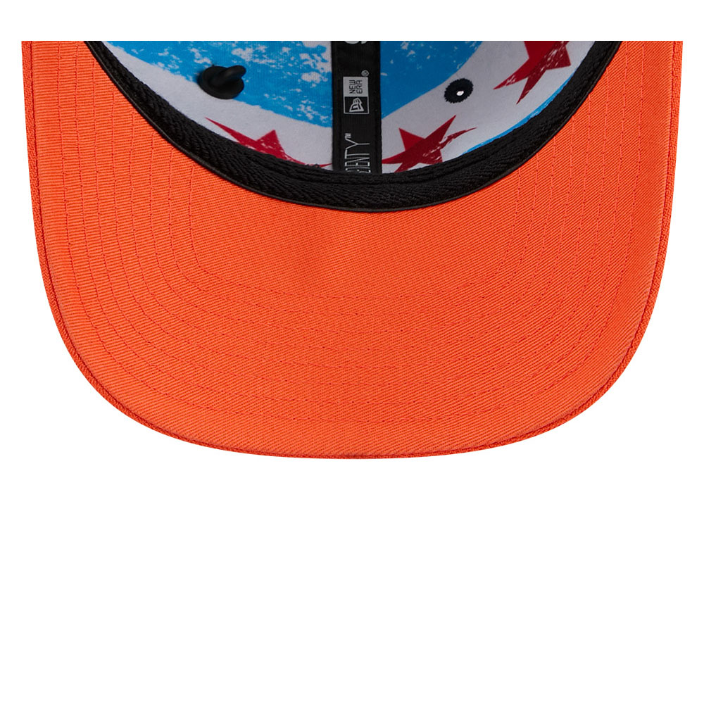 Chicago Bears Navy and Orange 2026 NFL Draft New Era 9SEVENTY Adjustable Hat